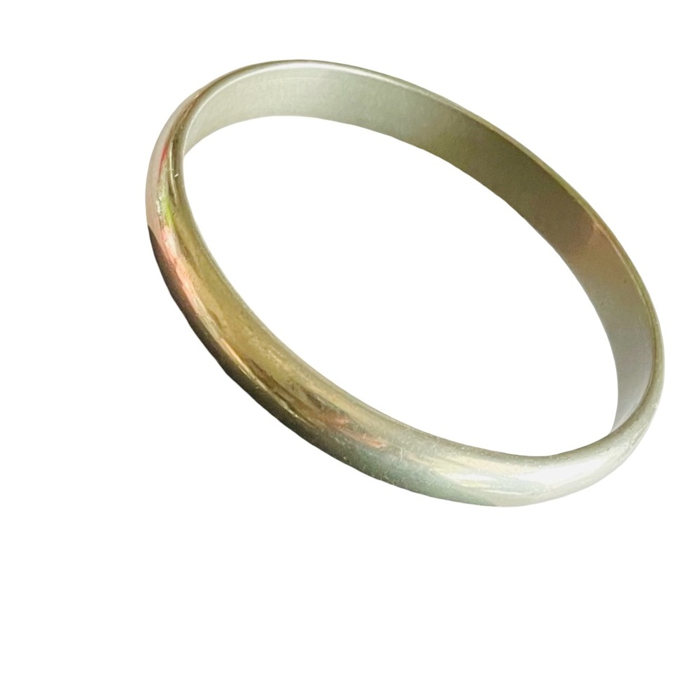 Vintage Silver Tone Bangle Bracelet